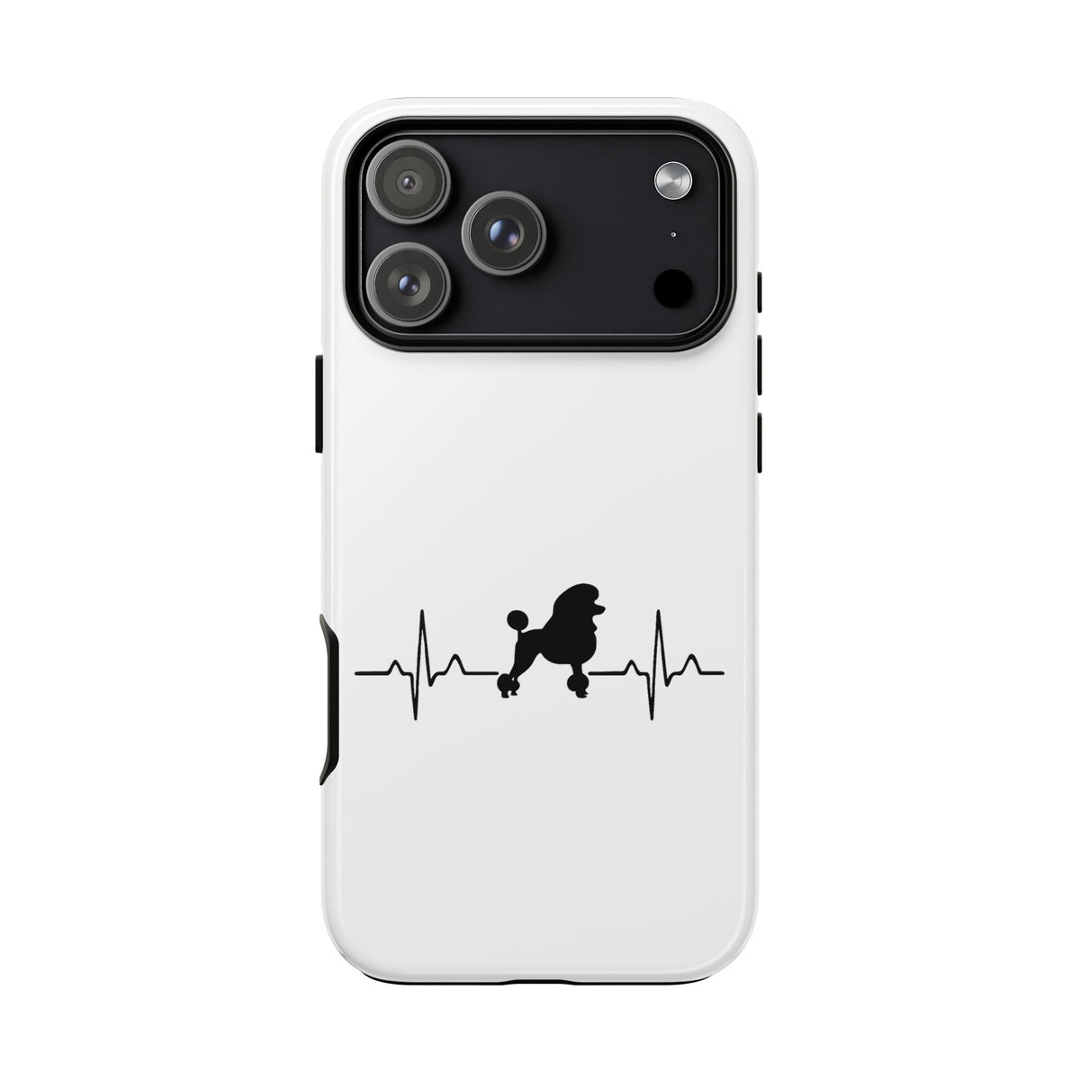 My Heart Beats For Poodles iPhone Case
