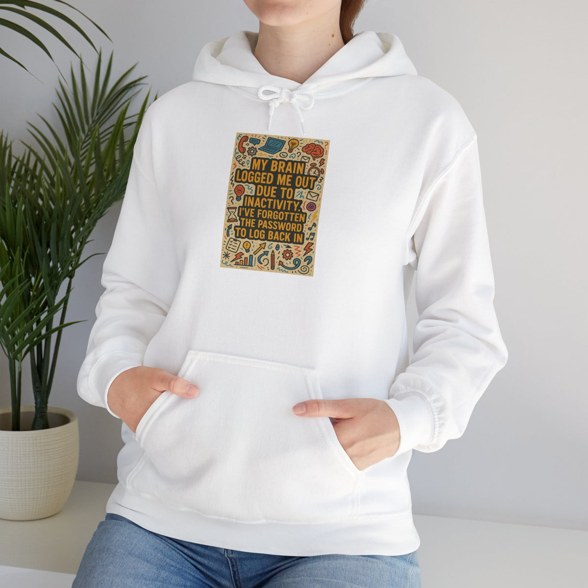 Logged Out Unisex Hoodie