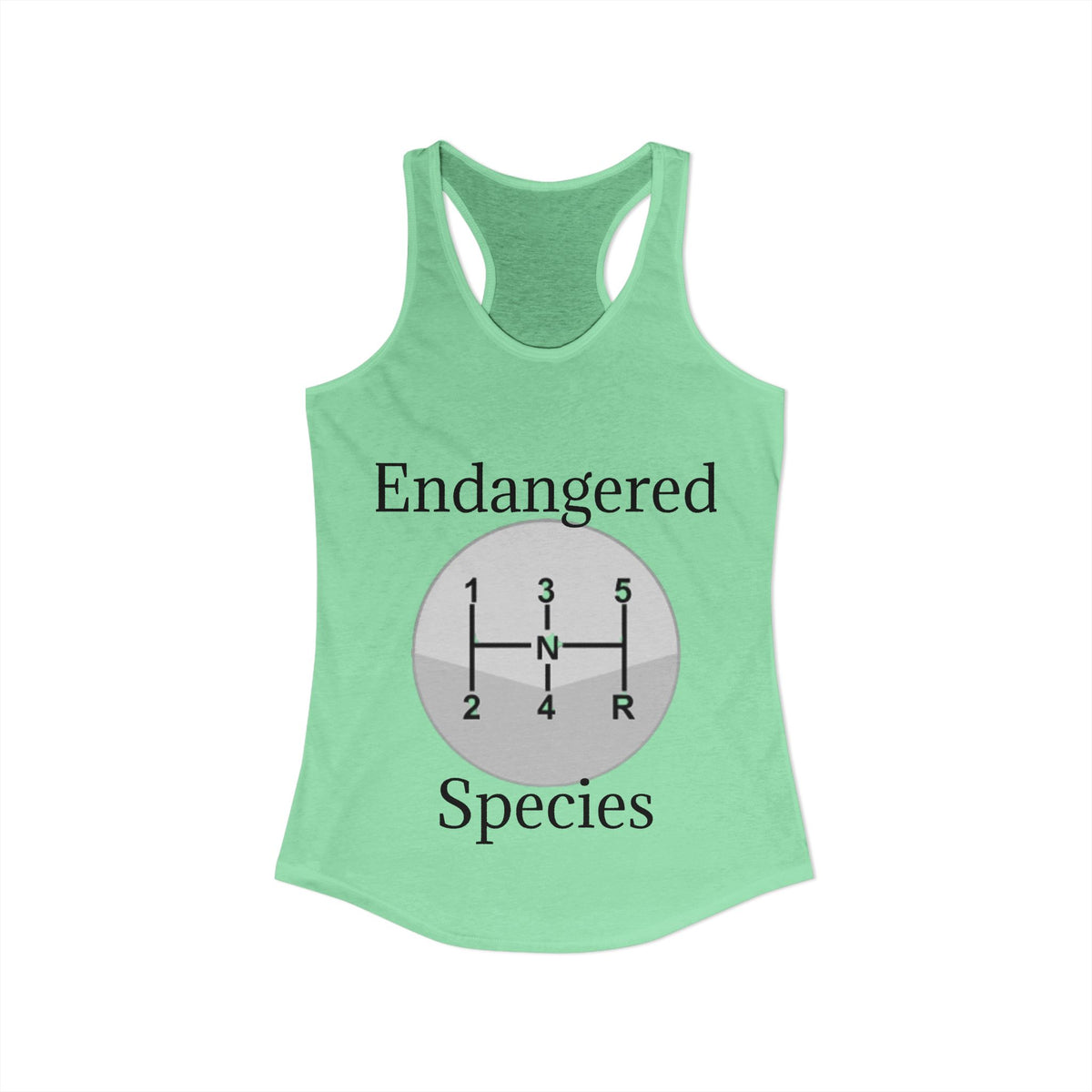 Endangered Species Women's Racerback Tank