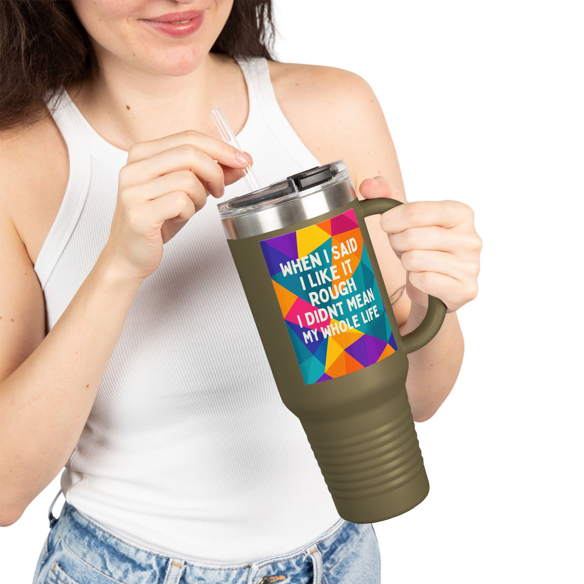 Like It Rough Insulated Travel Mug