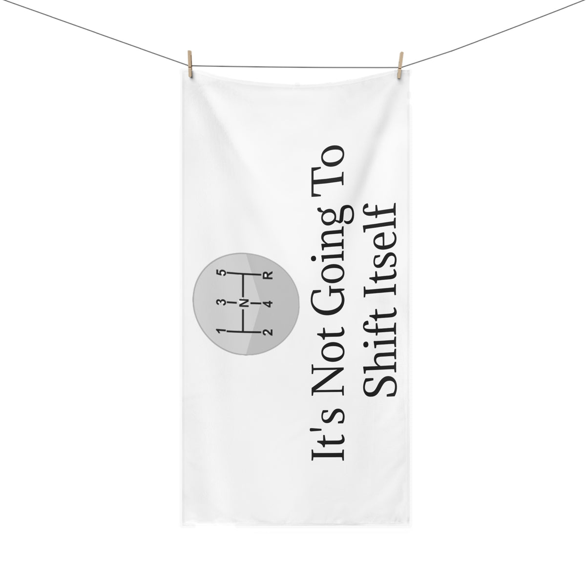 Shift Itself Mink-Cotton Beach Towel