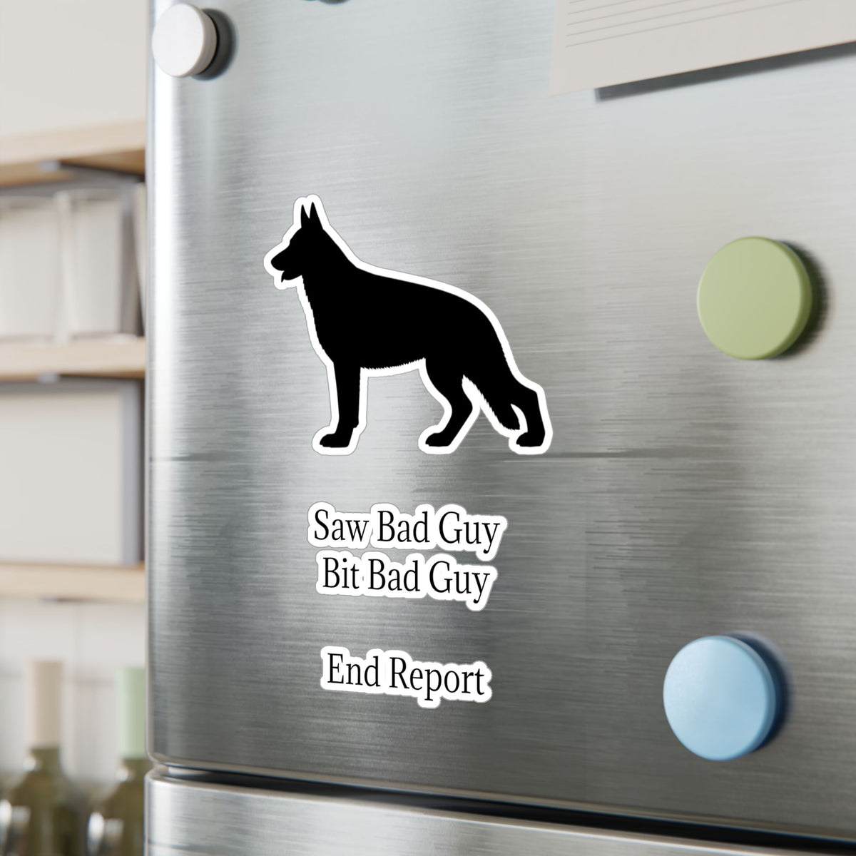 Bad Guy Vinyl Decal