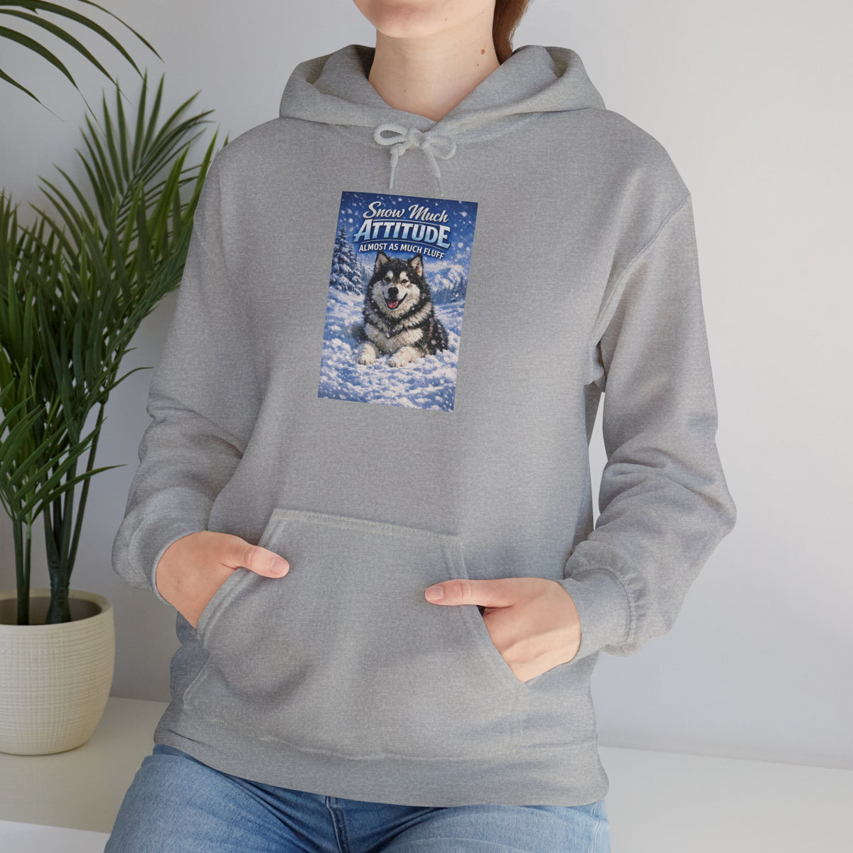 Snow Much Attitude Unisex Hoodie