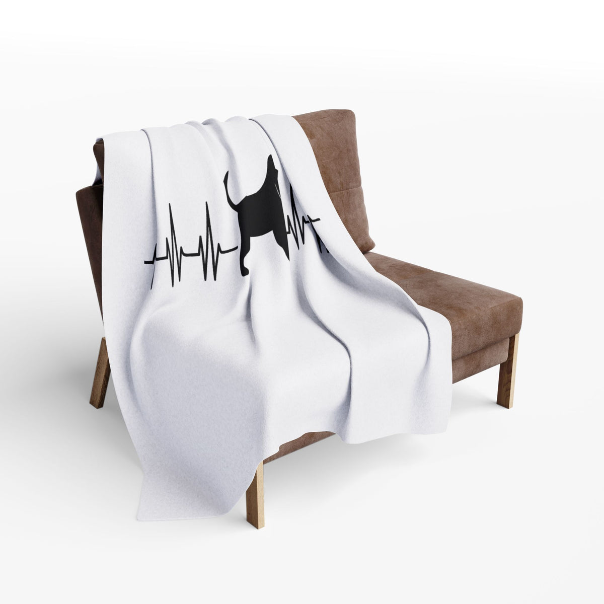 My Heart Beats For Bloodhounds Arctic Fleece Blanket