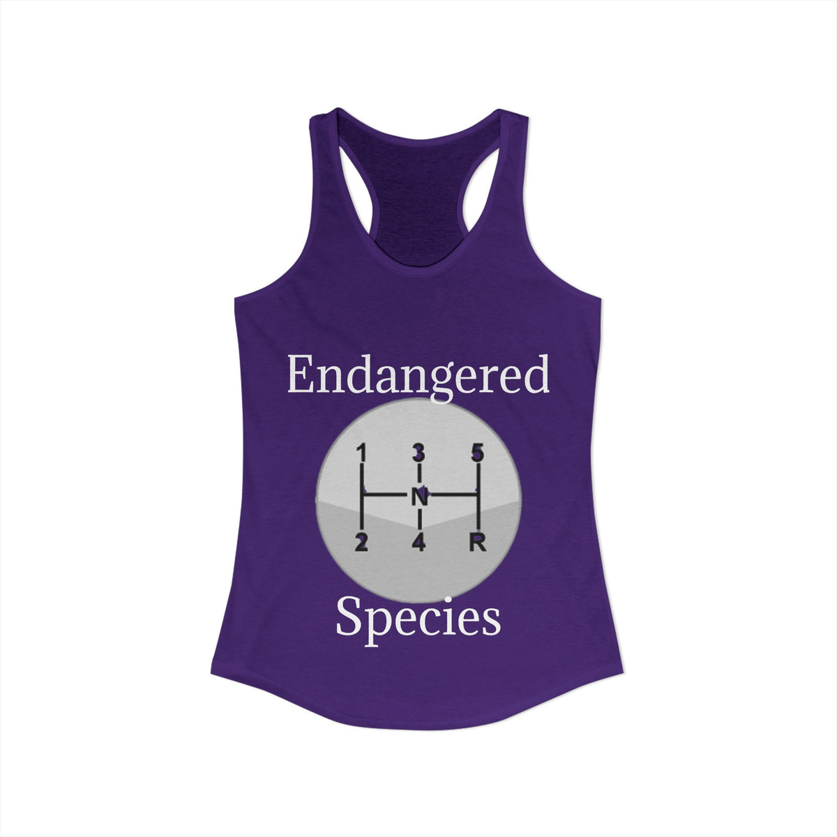 Endangered Species Women's Racerback Tank