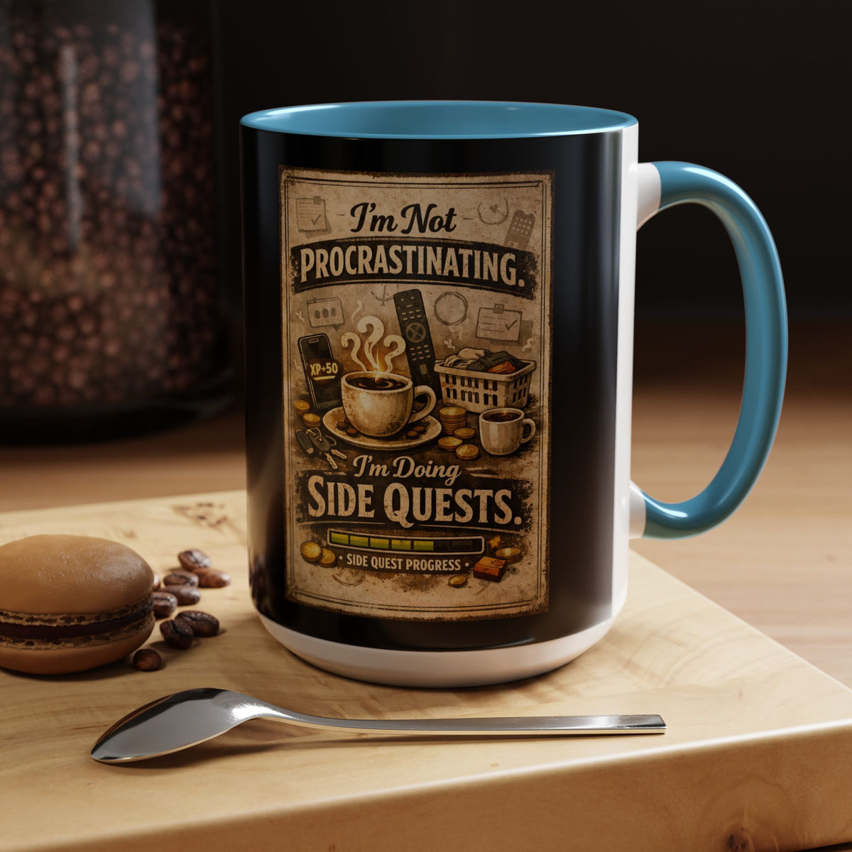 Procrastinating 2-Tone Coffee Mug