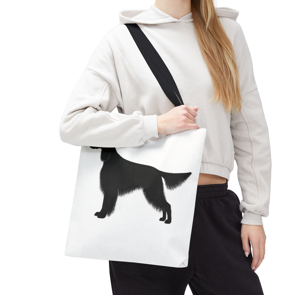 English Setter Silhouette Tote Bag