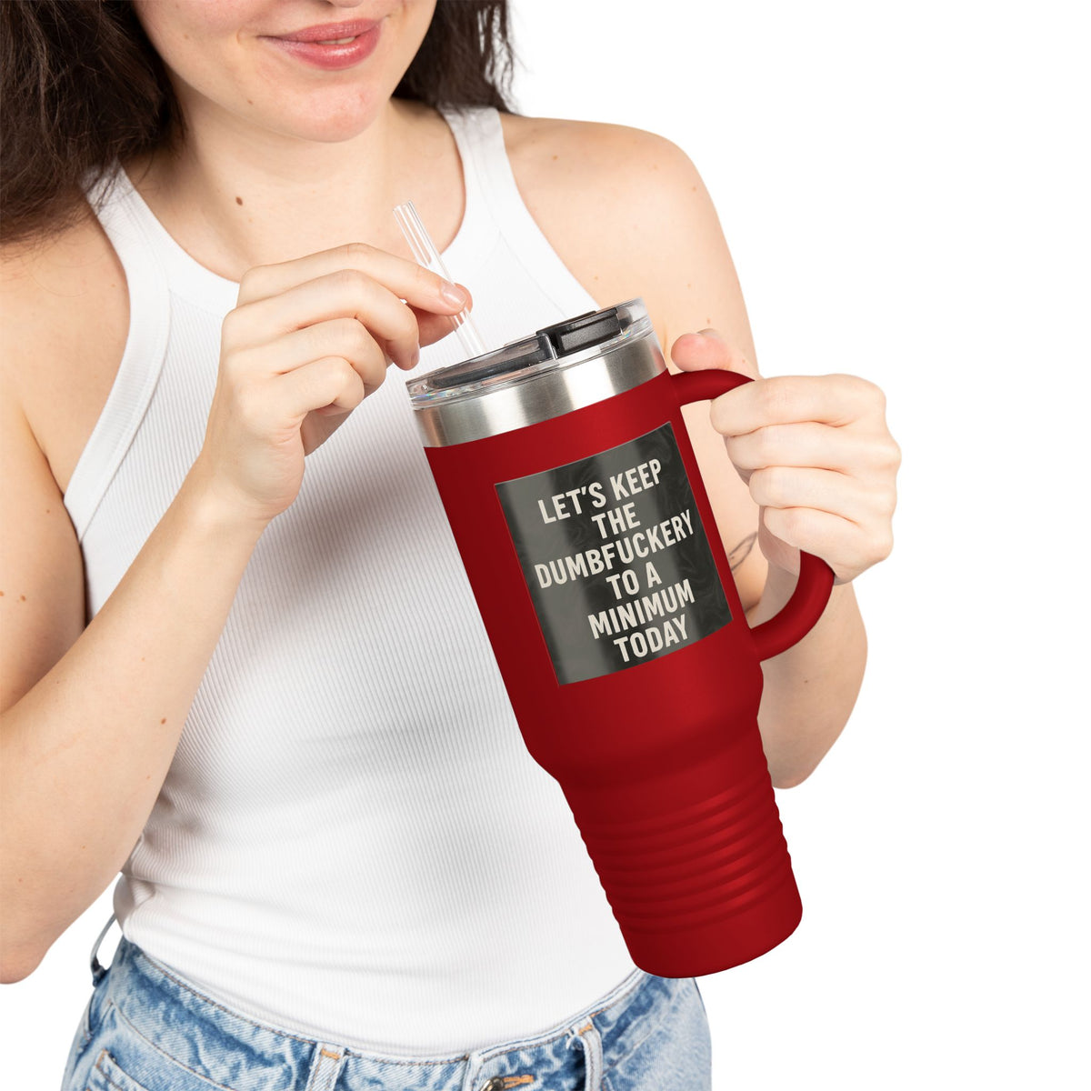 Dumbfuckery Insulated Travel Mug