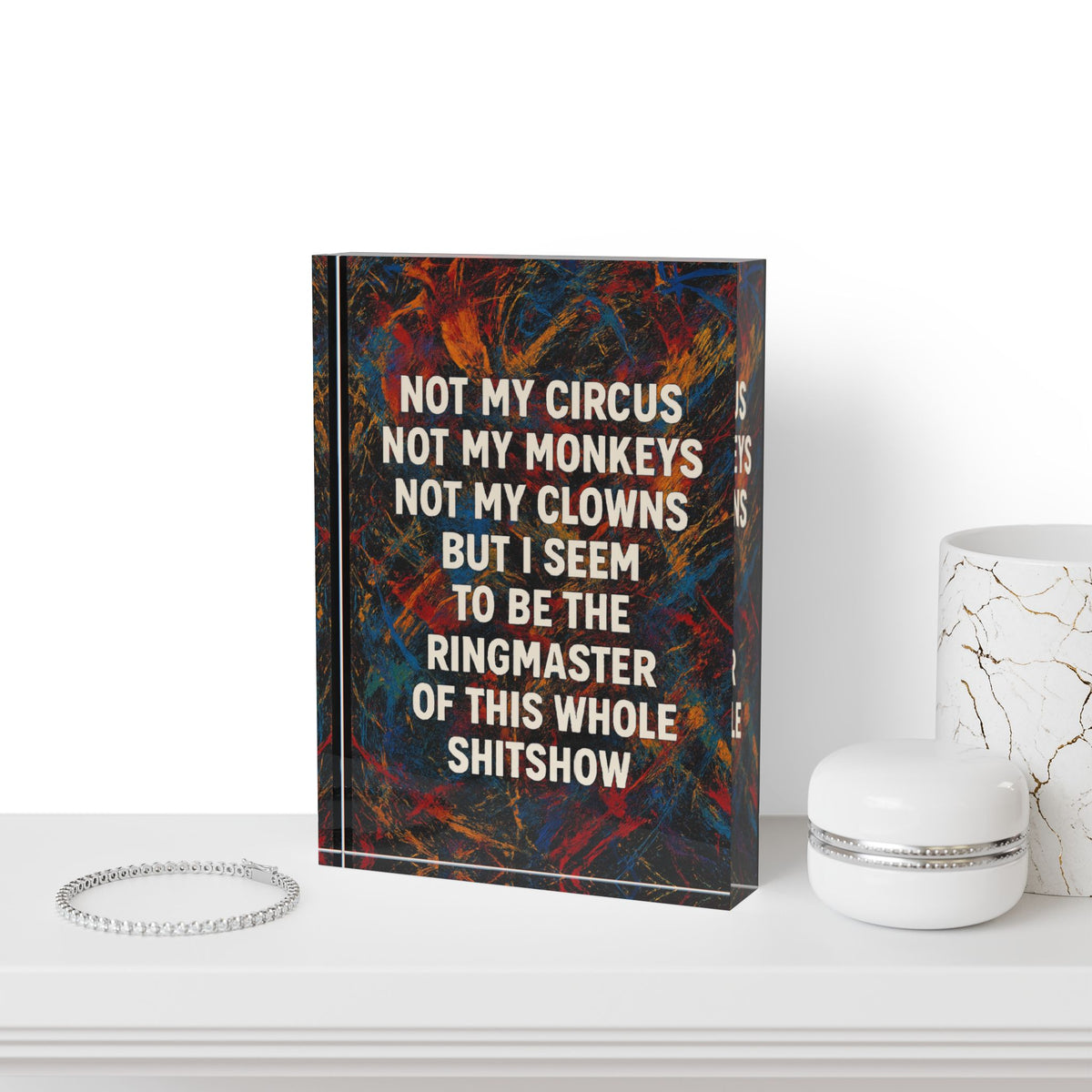 Ringmaster Acrylic Photo Block