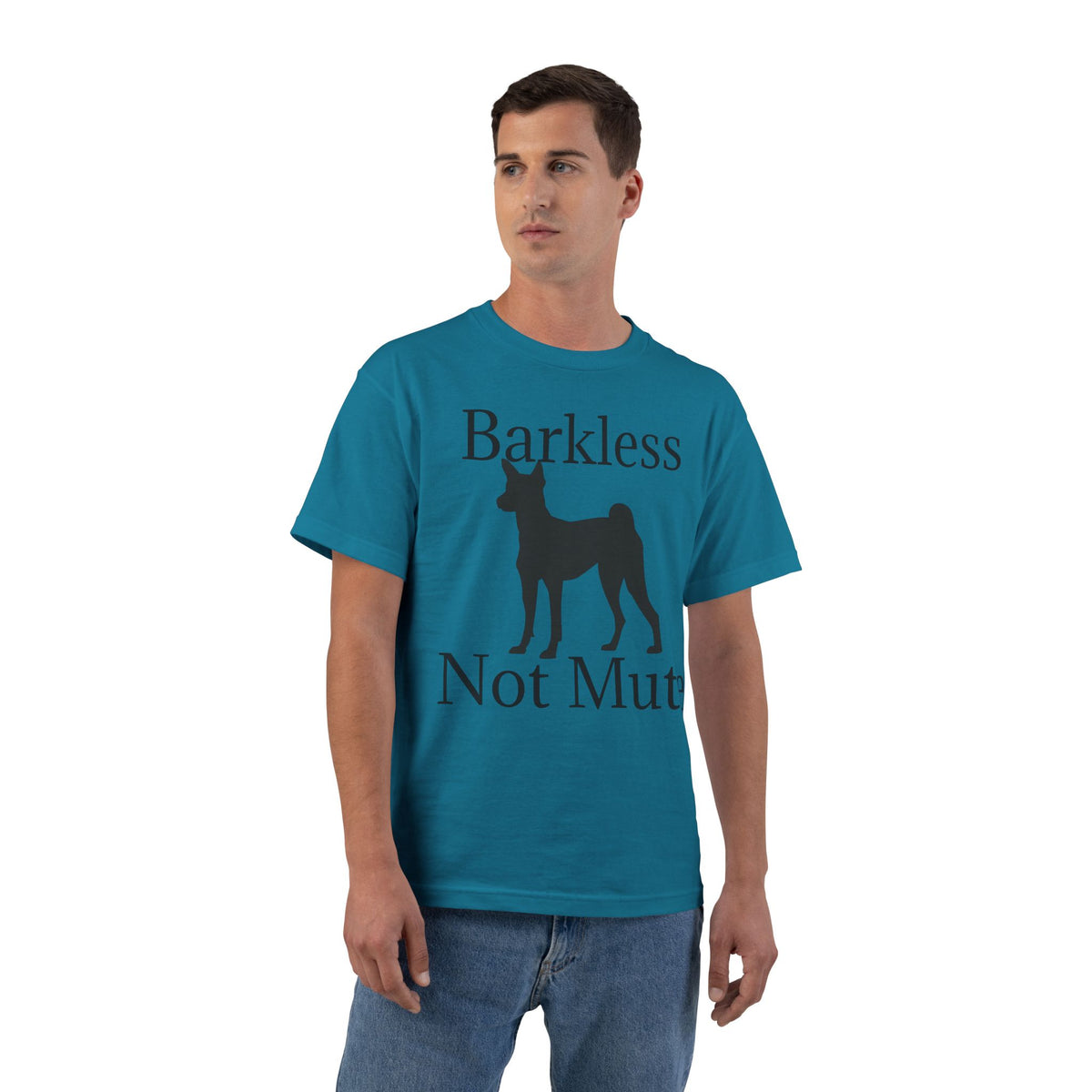 Barkless Not Mute Men's Short-Sleeve Crewneck Tee