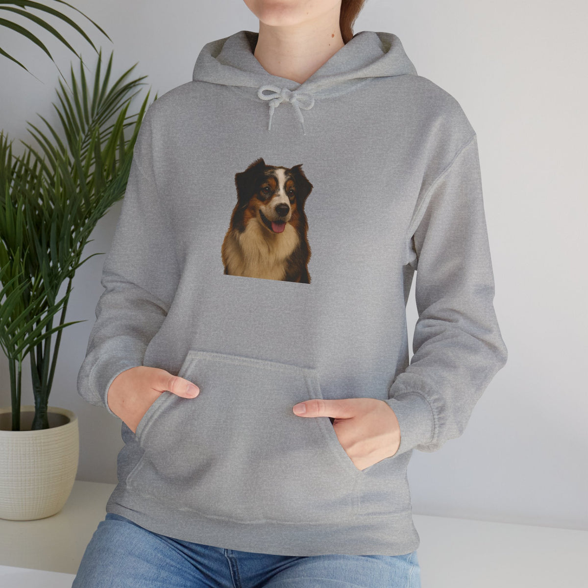 Aussie Head Unisex Hoodie