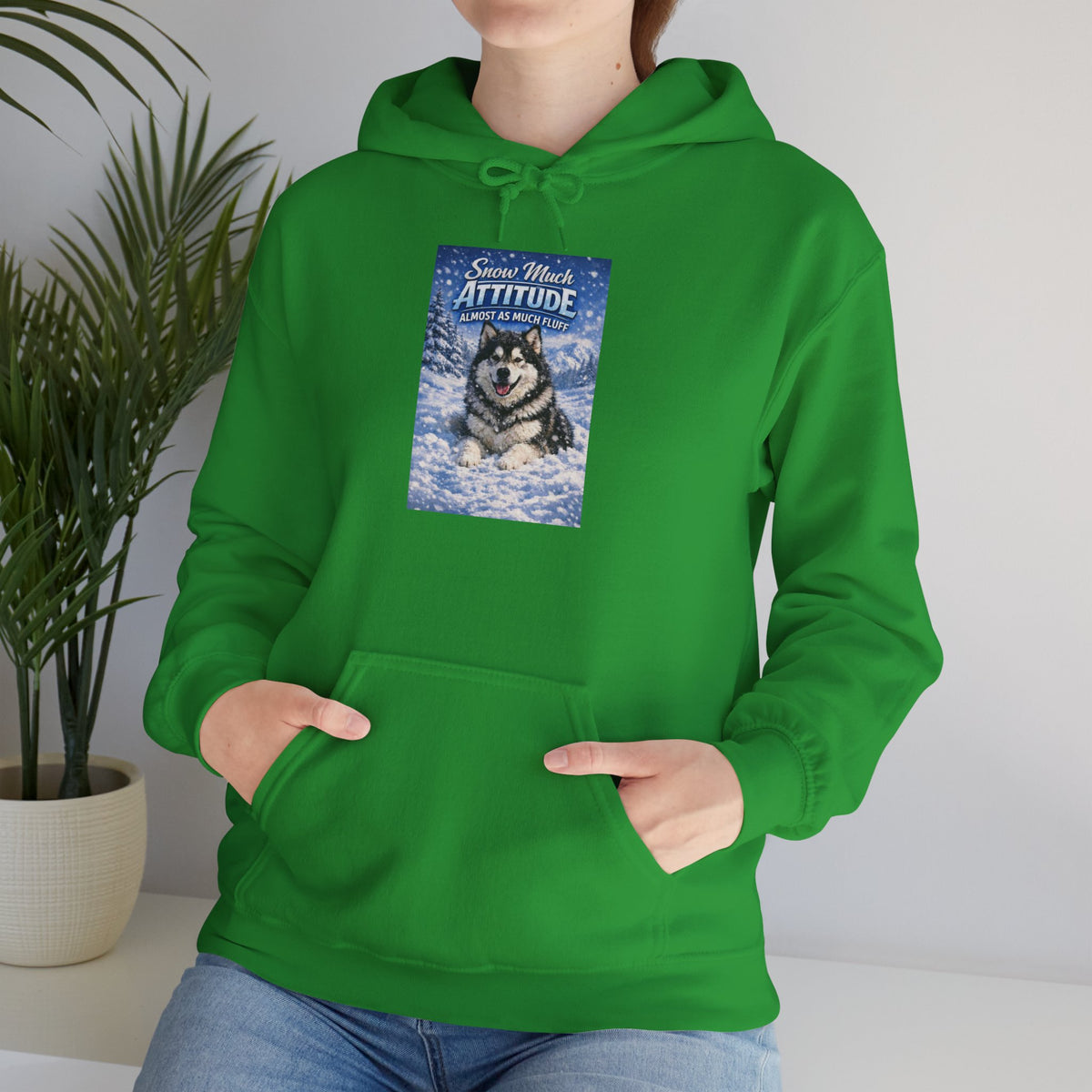Snow Much Attitude Unisex Hoodie