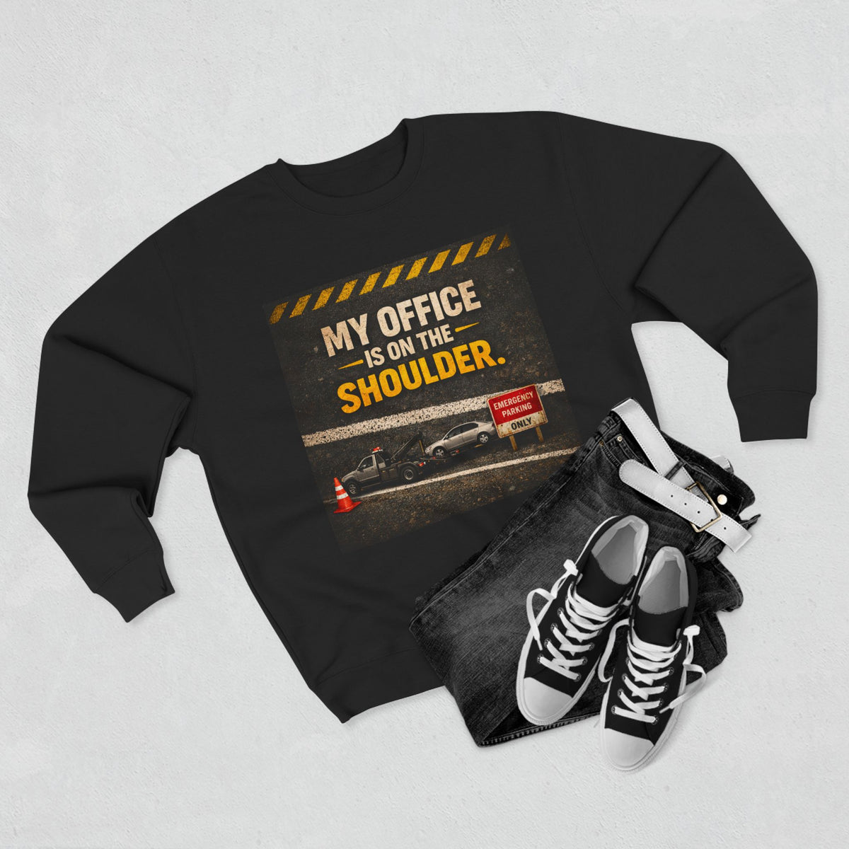 My Office Unisex Crewneck Sweatshirt