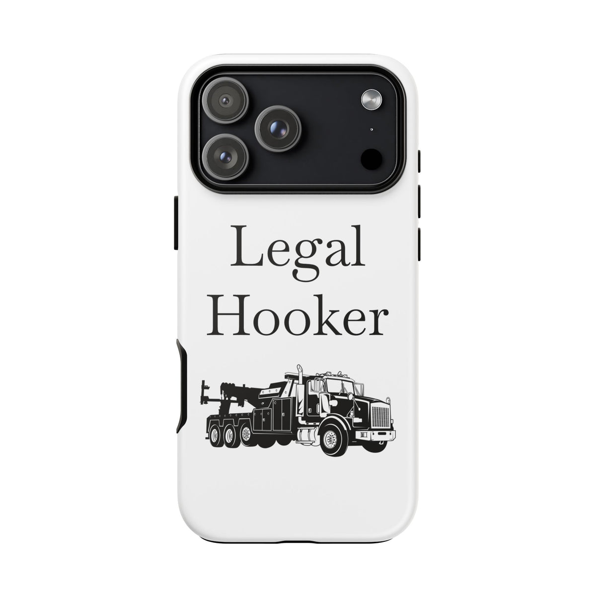 Legal H**ker Heavy Tow Truck iPhone Case