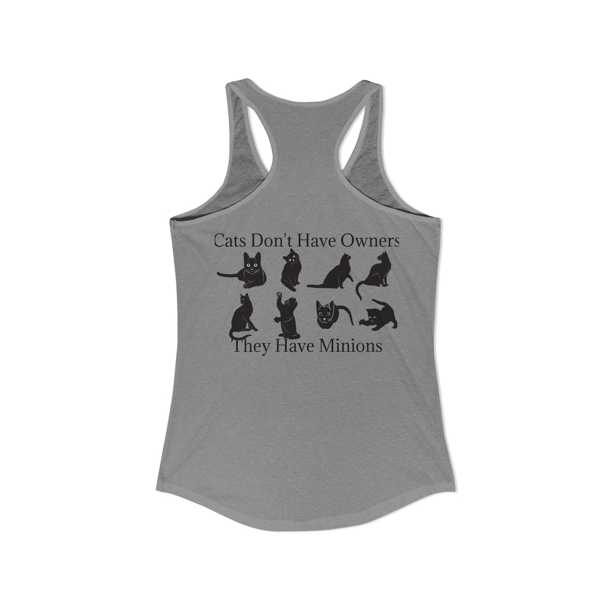 Cat Minions Women's Racerback Tank