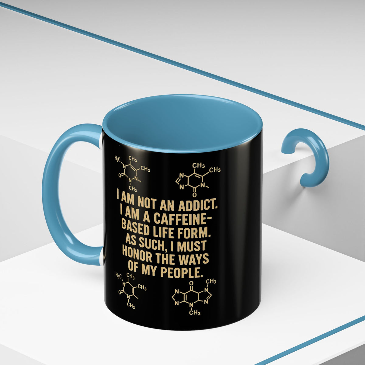 Not An Addict 2-Tone Coffee Mug