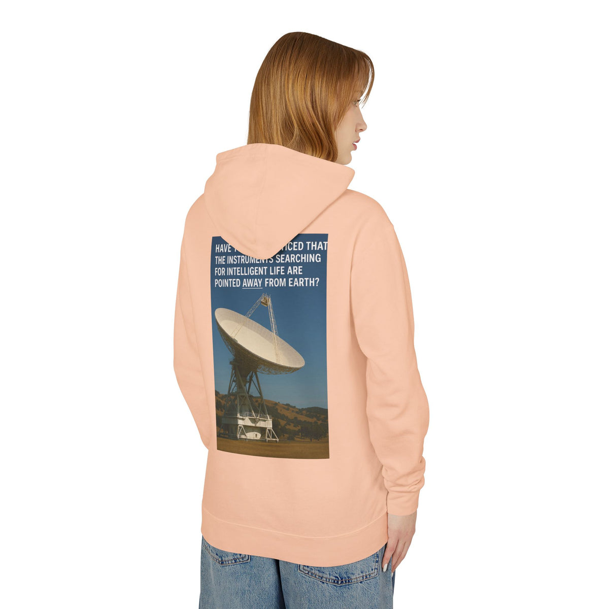Intelligent Life Unisex Lightweight Hoodie