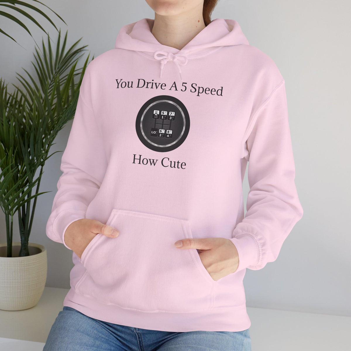 5 Speed How Cute Unisex Hoodie