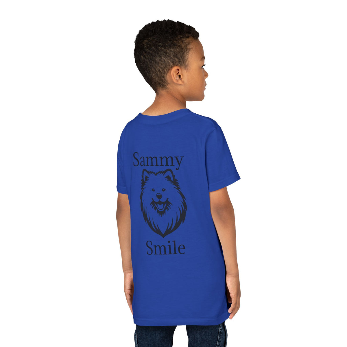 Sammy Smile Youth Unisex Short Sleeve Crewneck Tee