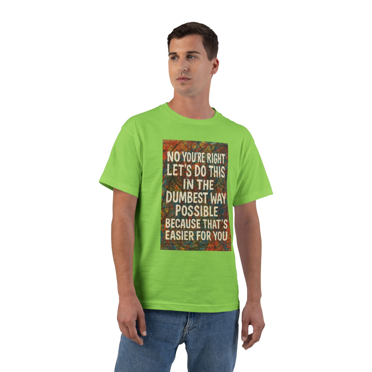 Easier For You Men's Short-Sleeve Crewneck Tee