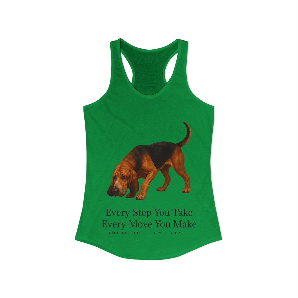 Tracking You Women's Racerback Tank