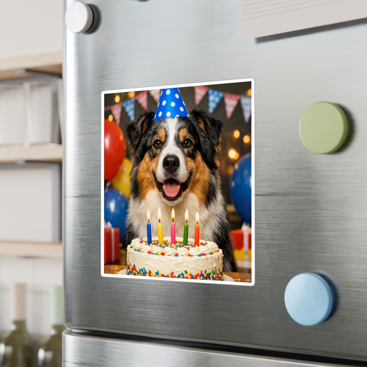 Birthday Buddy Aussie Vinyl Decal