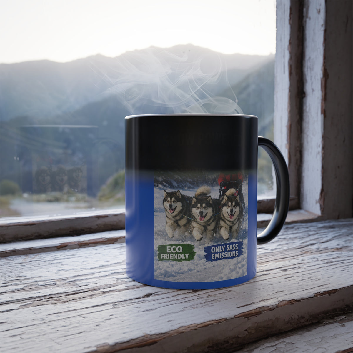 Snow Powered Color Changing Mug