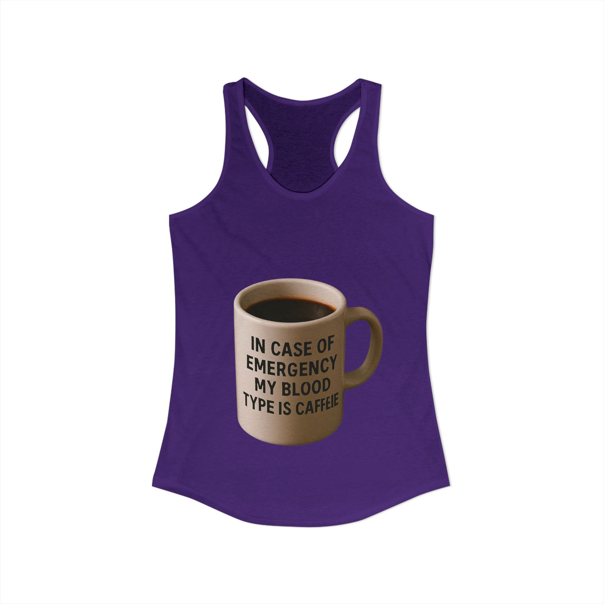 Blood Type Women's Racerback Tank