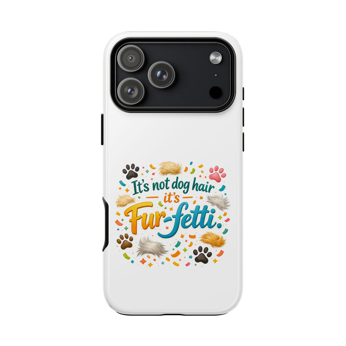 Fur-Fetti Dog iPhone Case