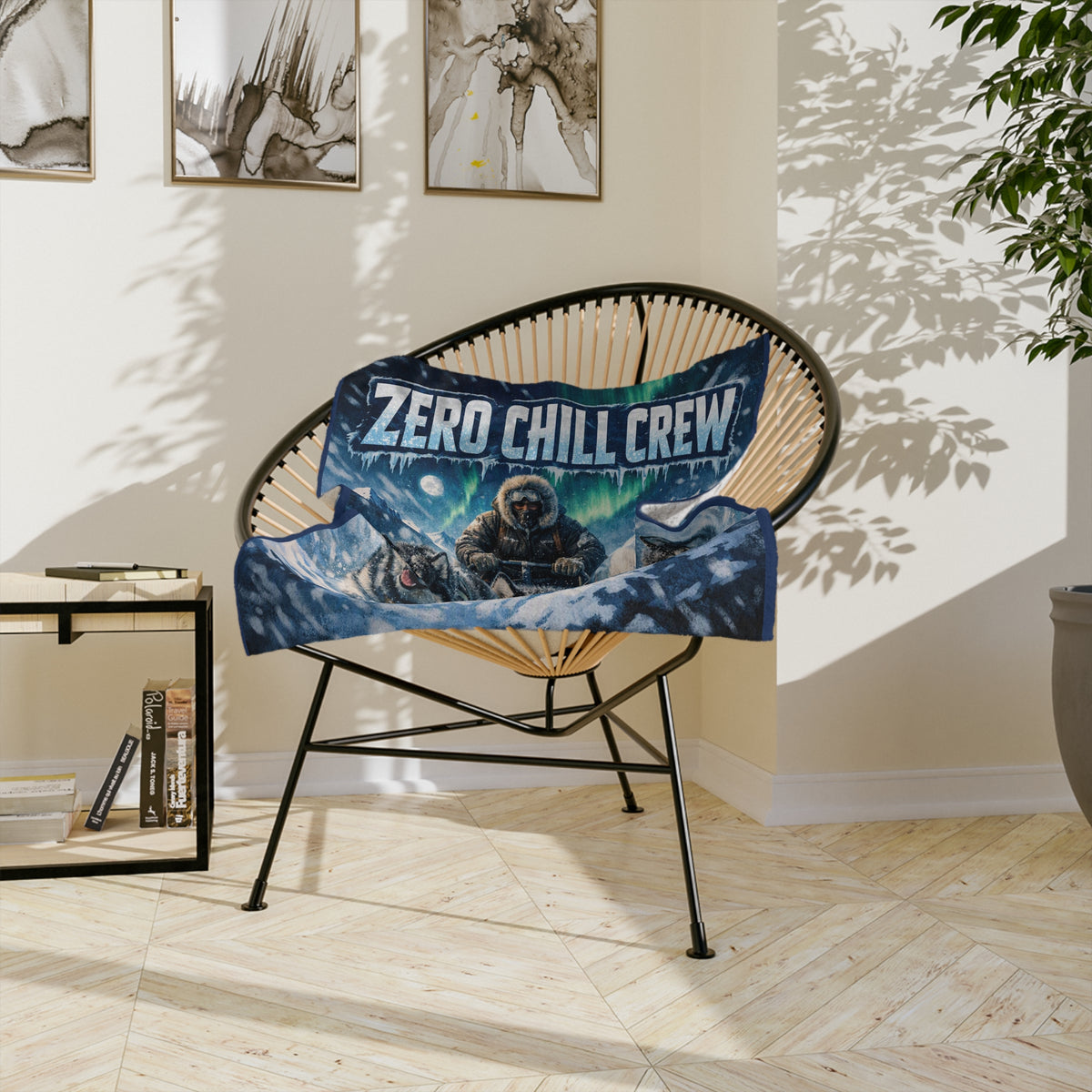 Zero Chill Crew Velveteen Microfiber Blanket