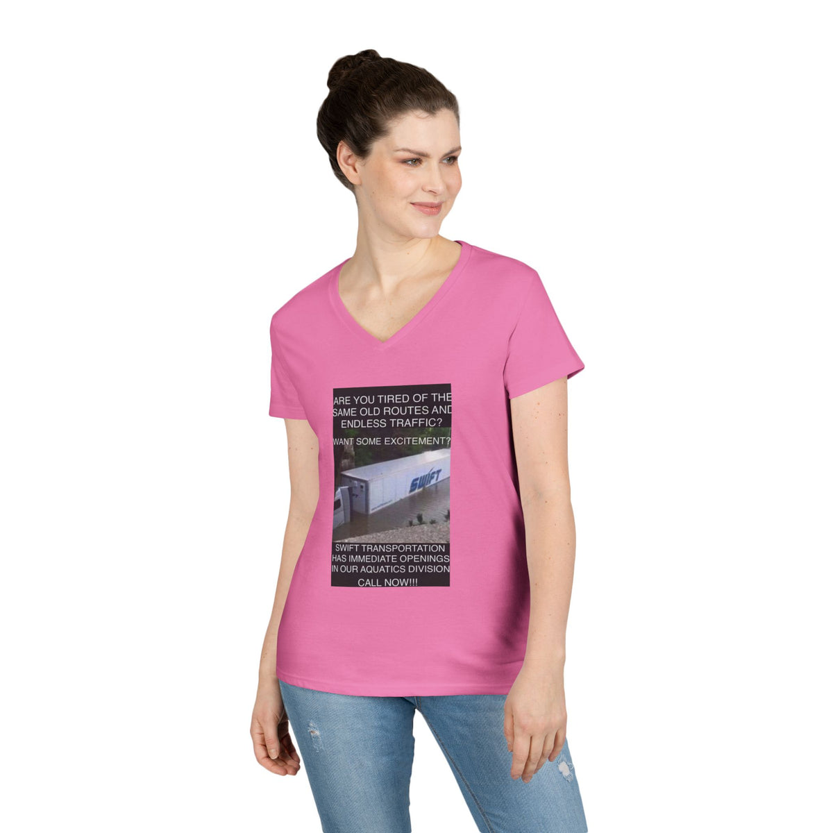 Swift Aquatics Women's V-Neck Tee