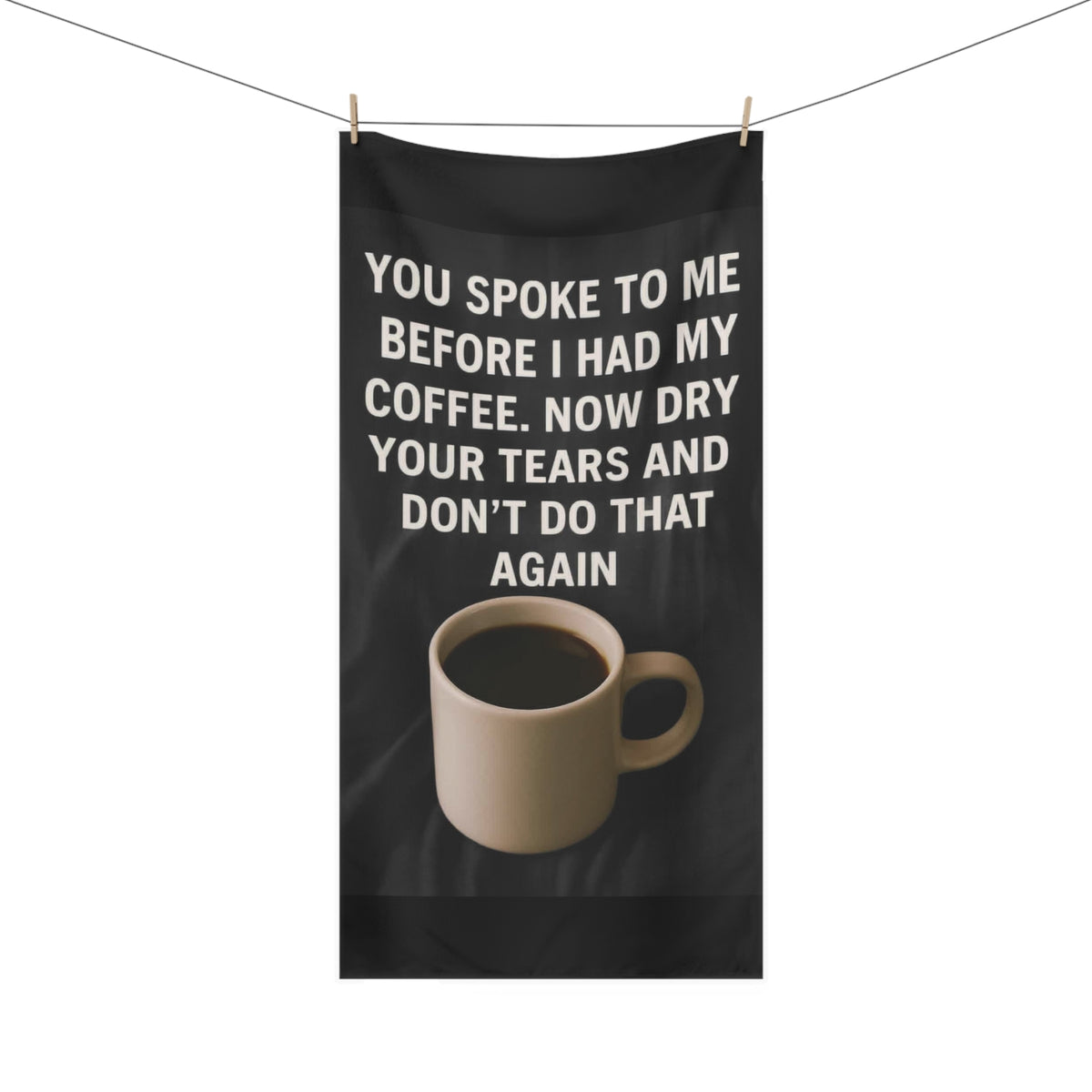 Dry Your Tears Mink-Cotton Beach Towel