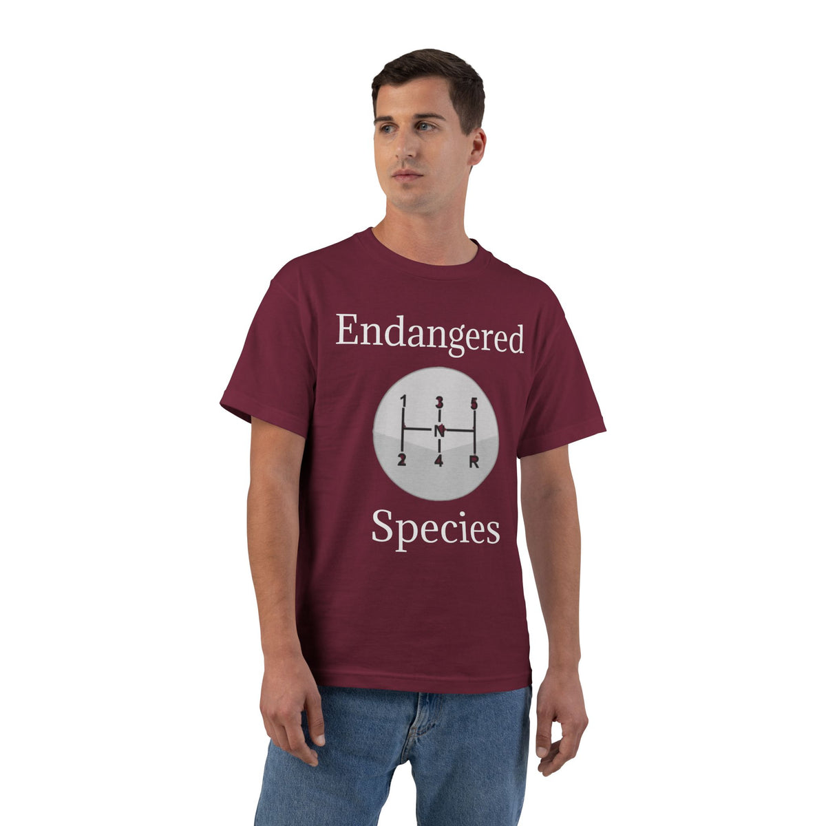 Endangered Species Men's Short-Sleeve Crewneck Tee