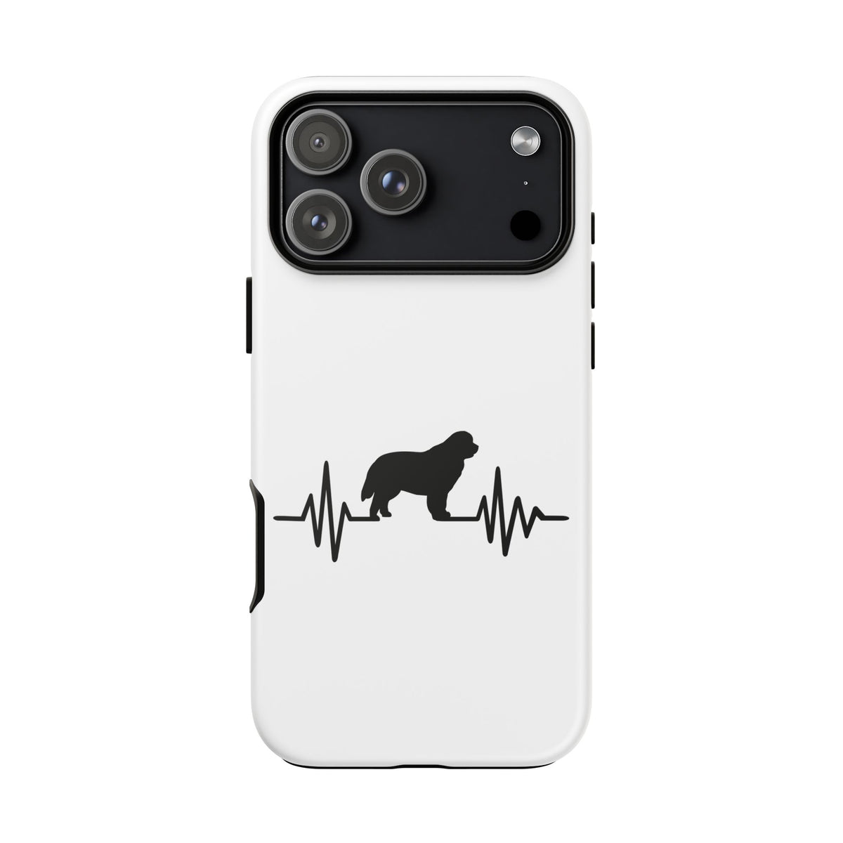 My Heart Beats For Newfies iPhone Case