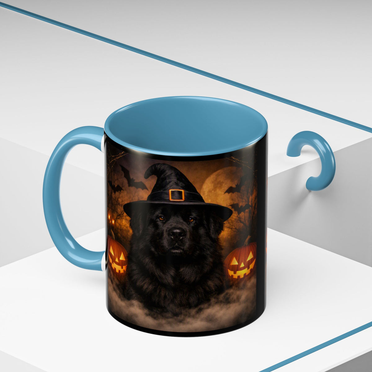 Witch Hat Pack Newfie 2-Tone Coffee Mug