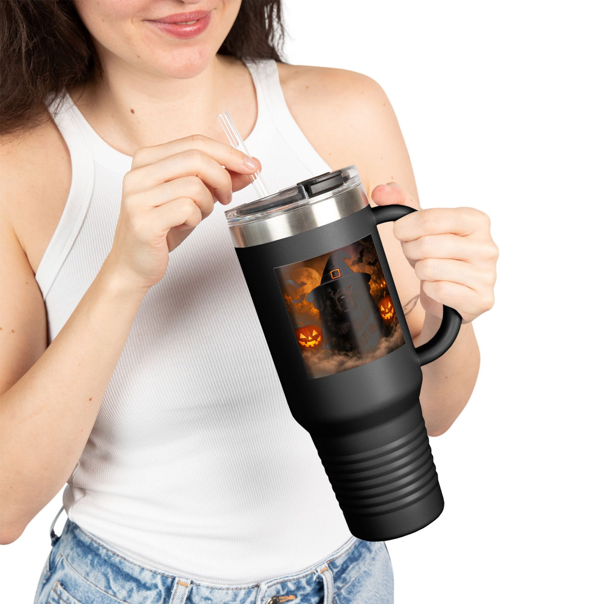 Witch Hat Pack Newfie Insulated Travel Mug