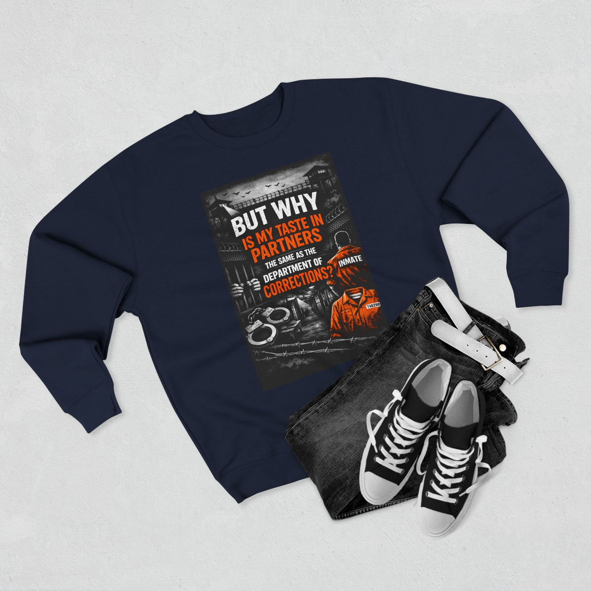 Department Of Corrections Unisex Crewneck Sweatshirt