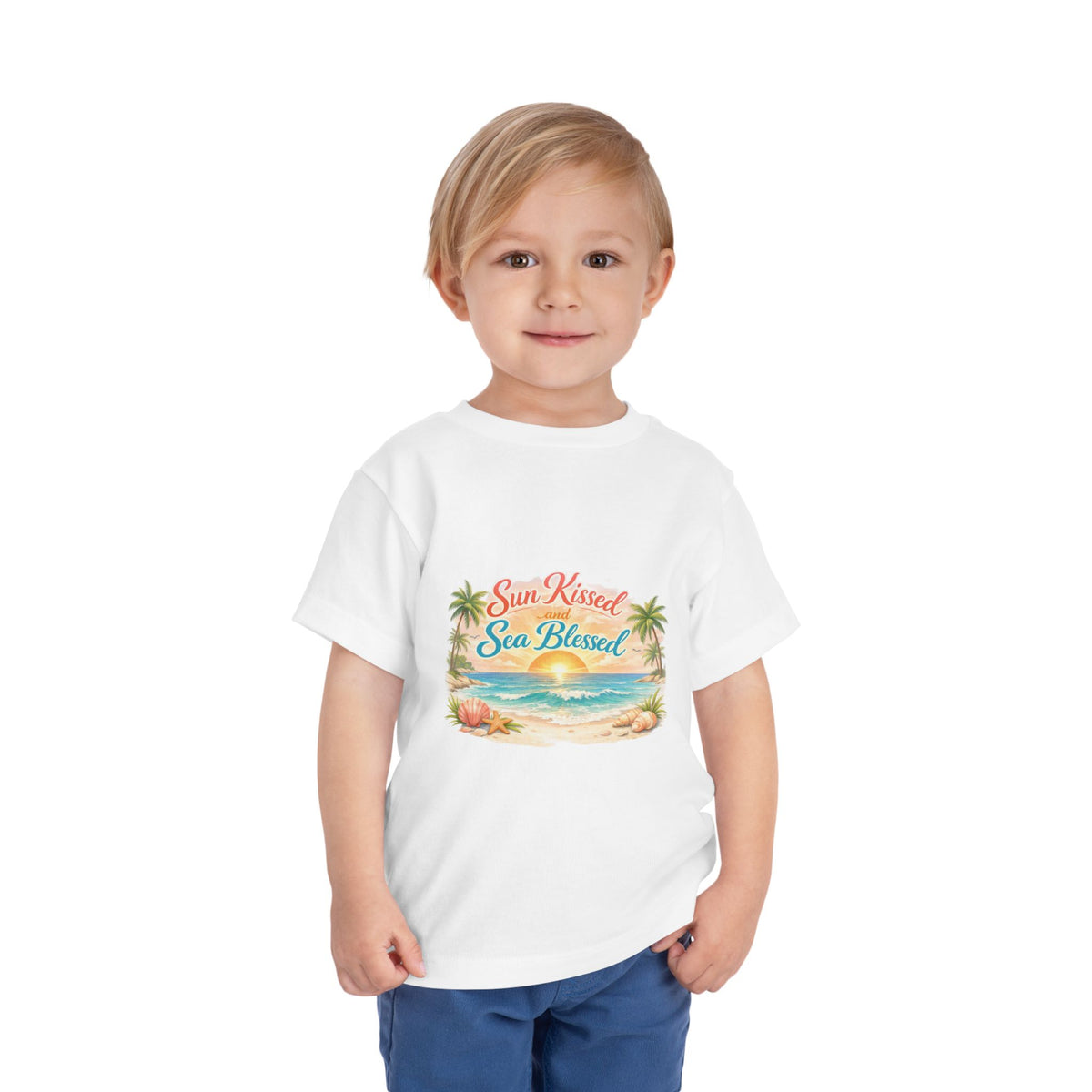 Sun Kissed Toddler Unisex Short Sleeve Crewneck Tee