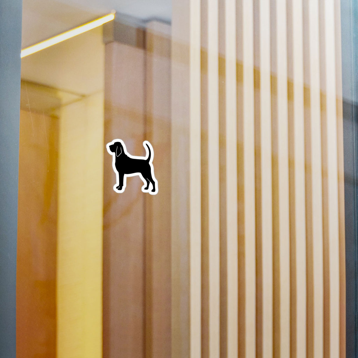 Bloodhound Silhouette Vinyl Decal