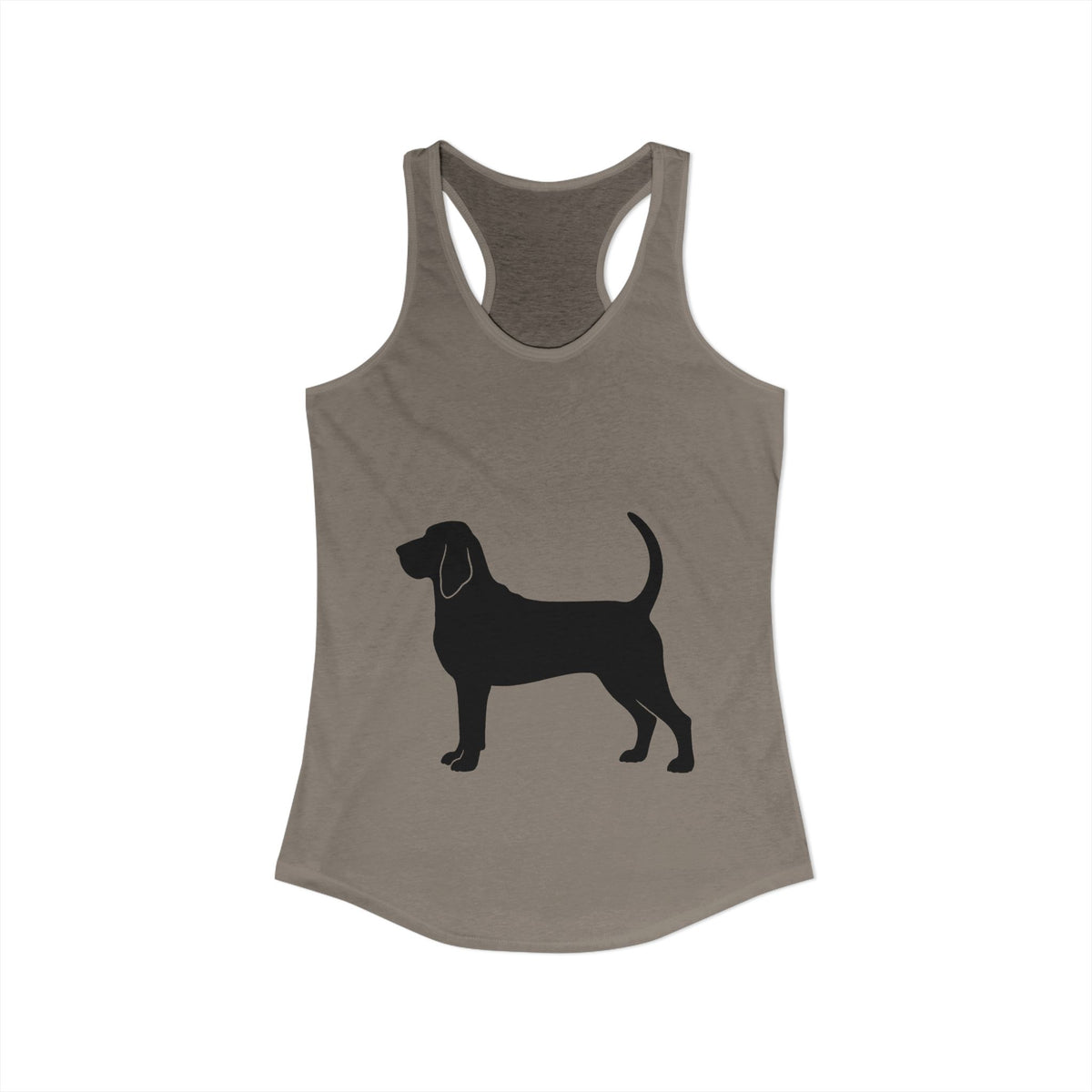 Bloodhound Silhouette Women's Racerback Tank