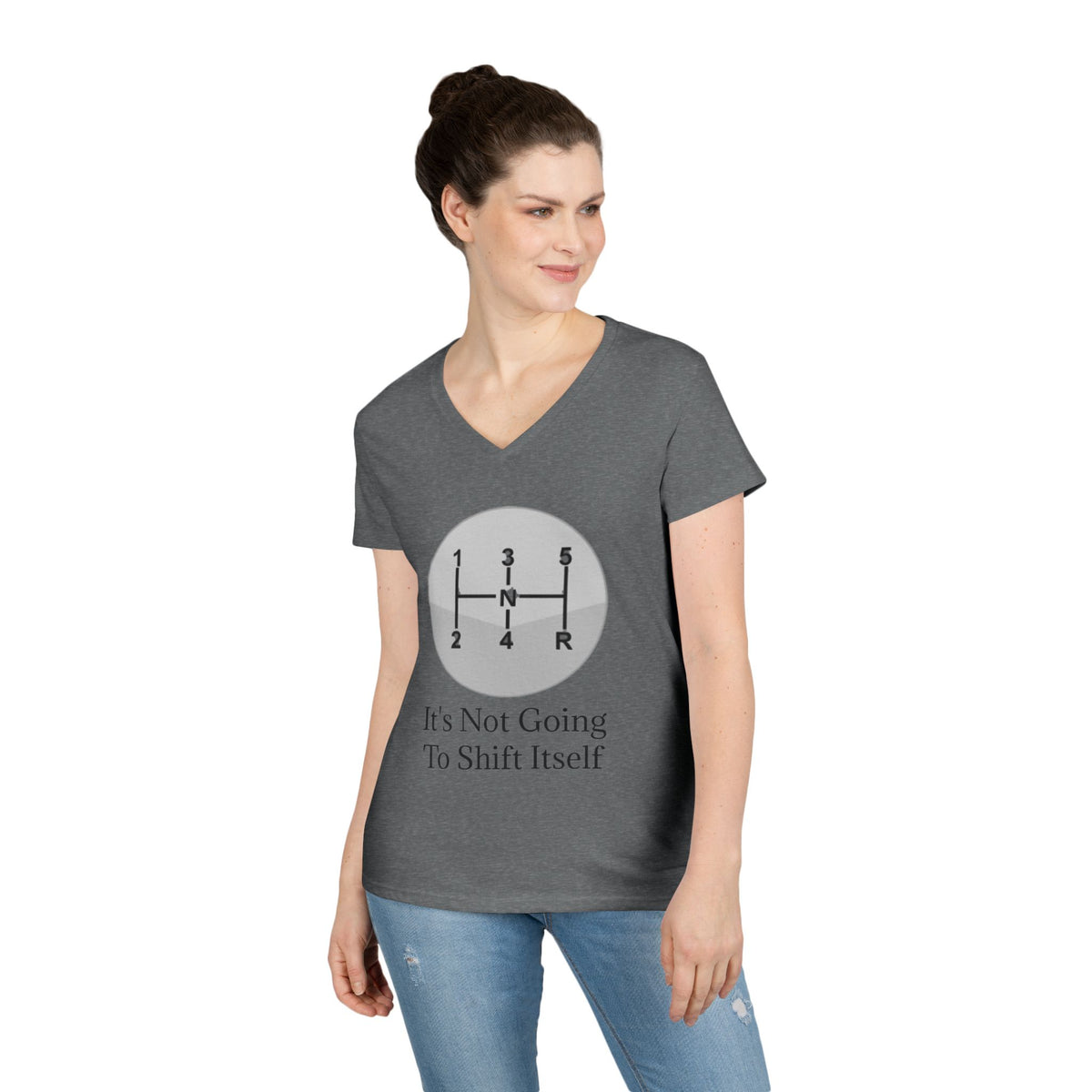 Shift Itself Women's V-Neck Tee