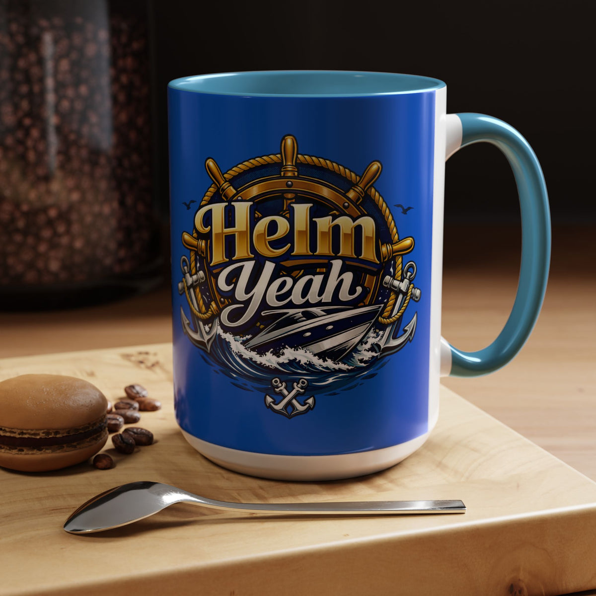 Helm Yeah 2-Tone Coffee Mug