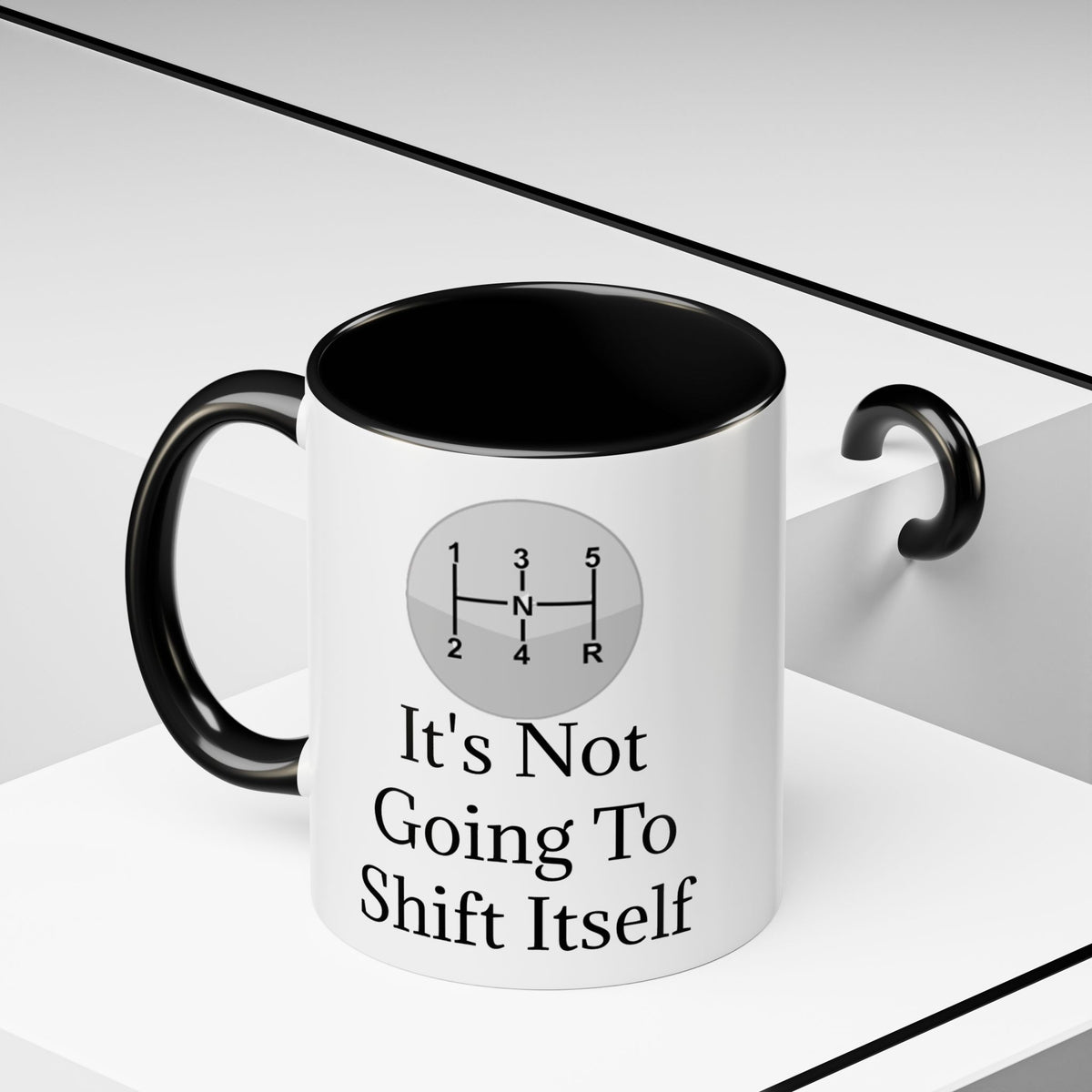 Shift Itself 2-Tone Coffee Mug