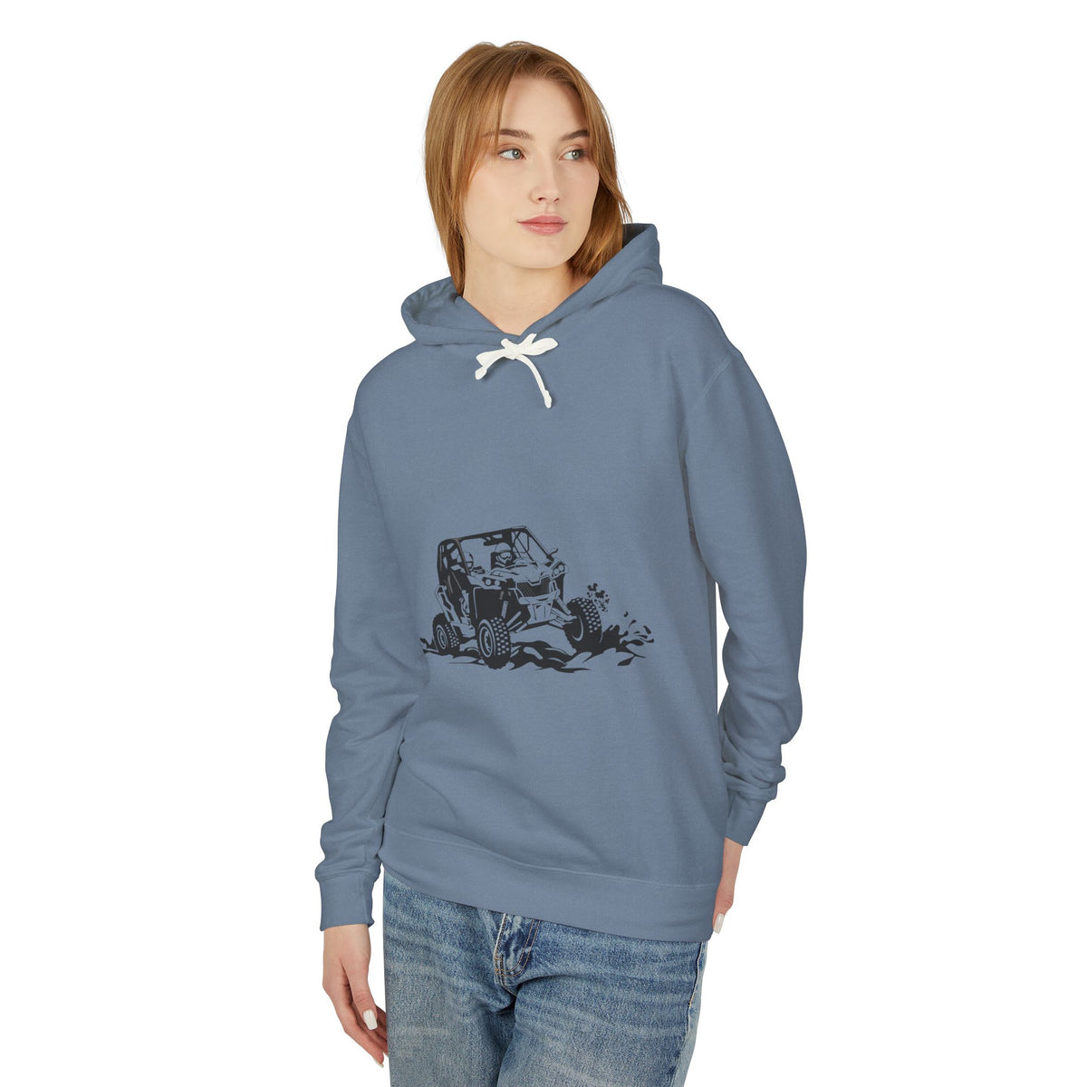 Slingin' Mud Side By Side Unisex Lightweight Hoodie