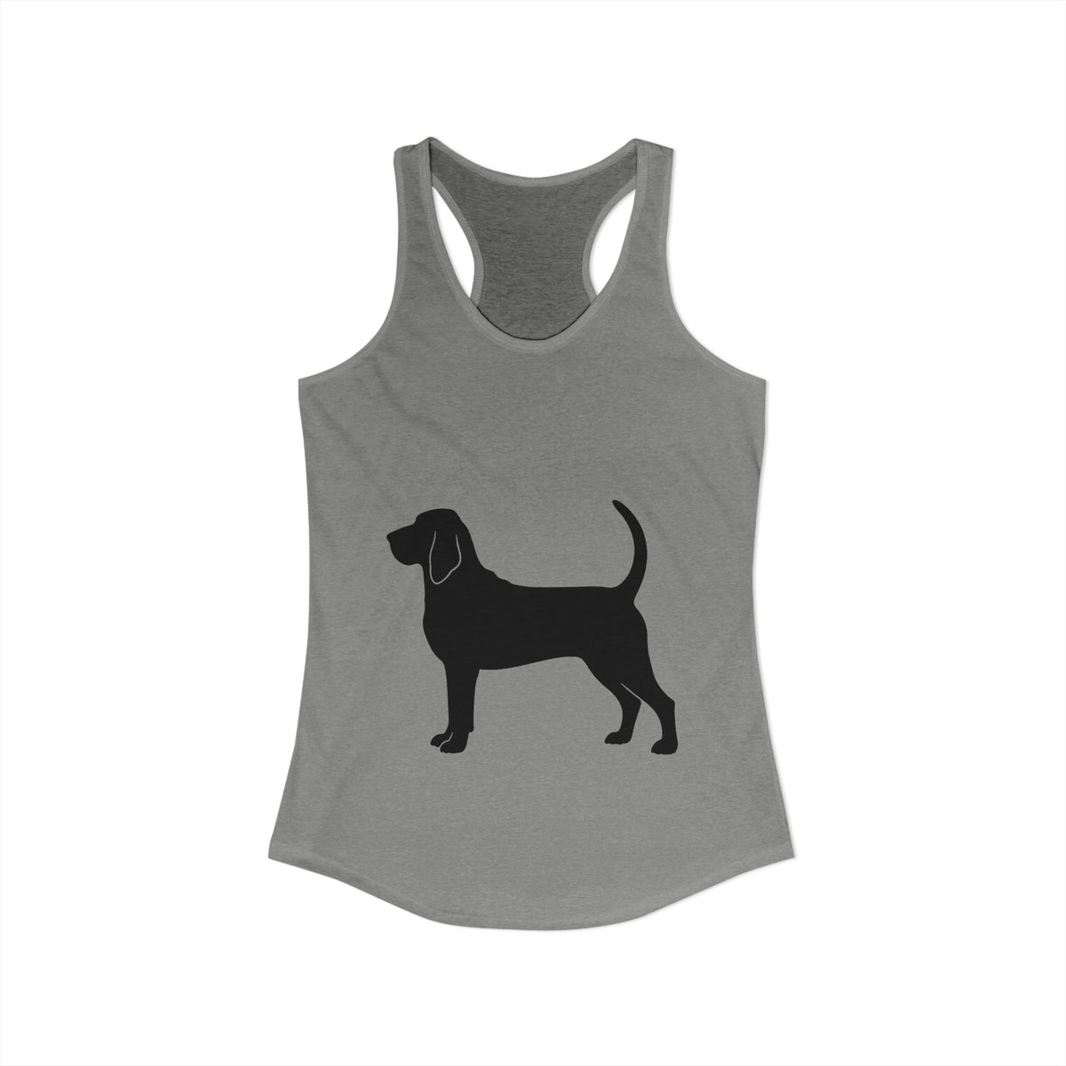Bloodhound Silhouette Women's Racerback Tank