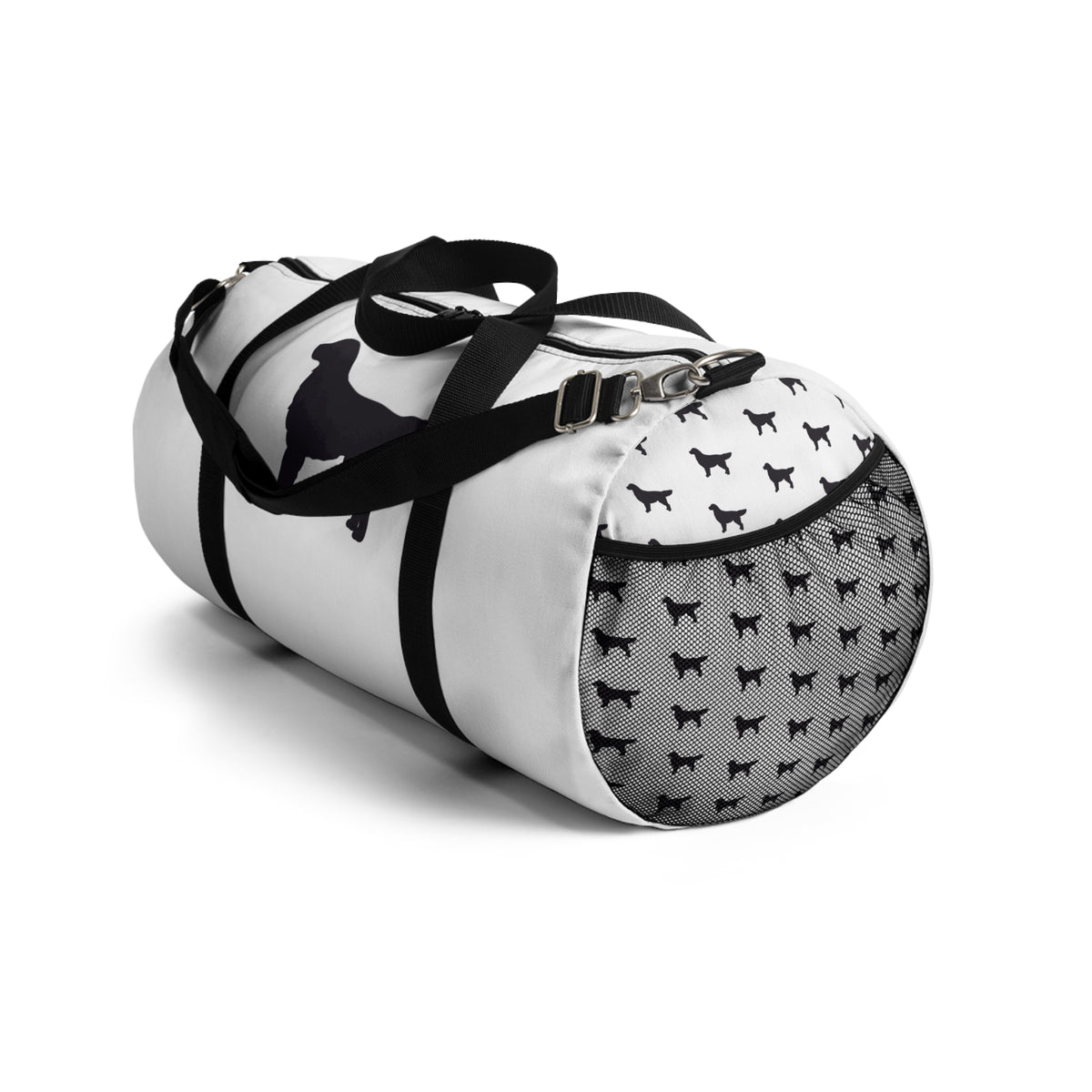 Golden Silhouette Duffel Bag