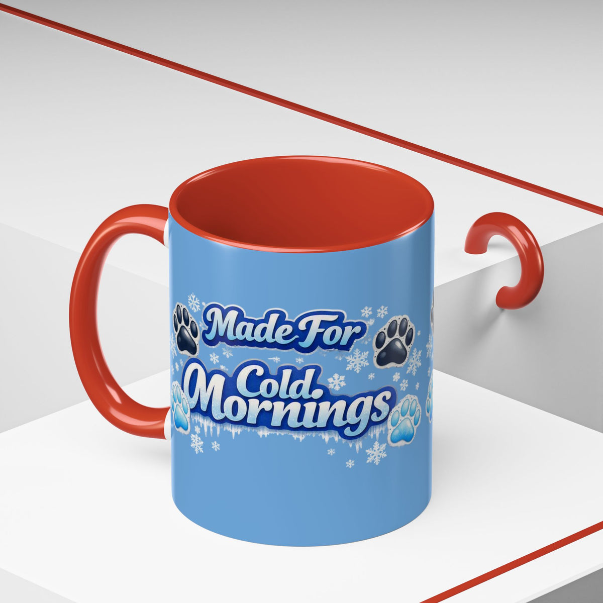 Made For Cold Mornings 2-Tone Coffee Mug