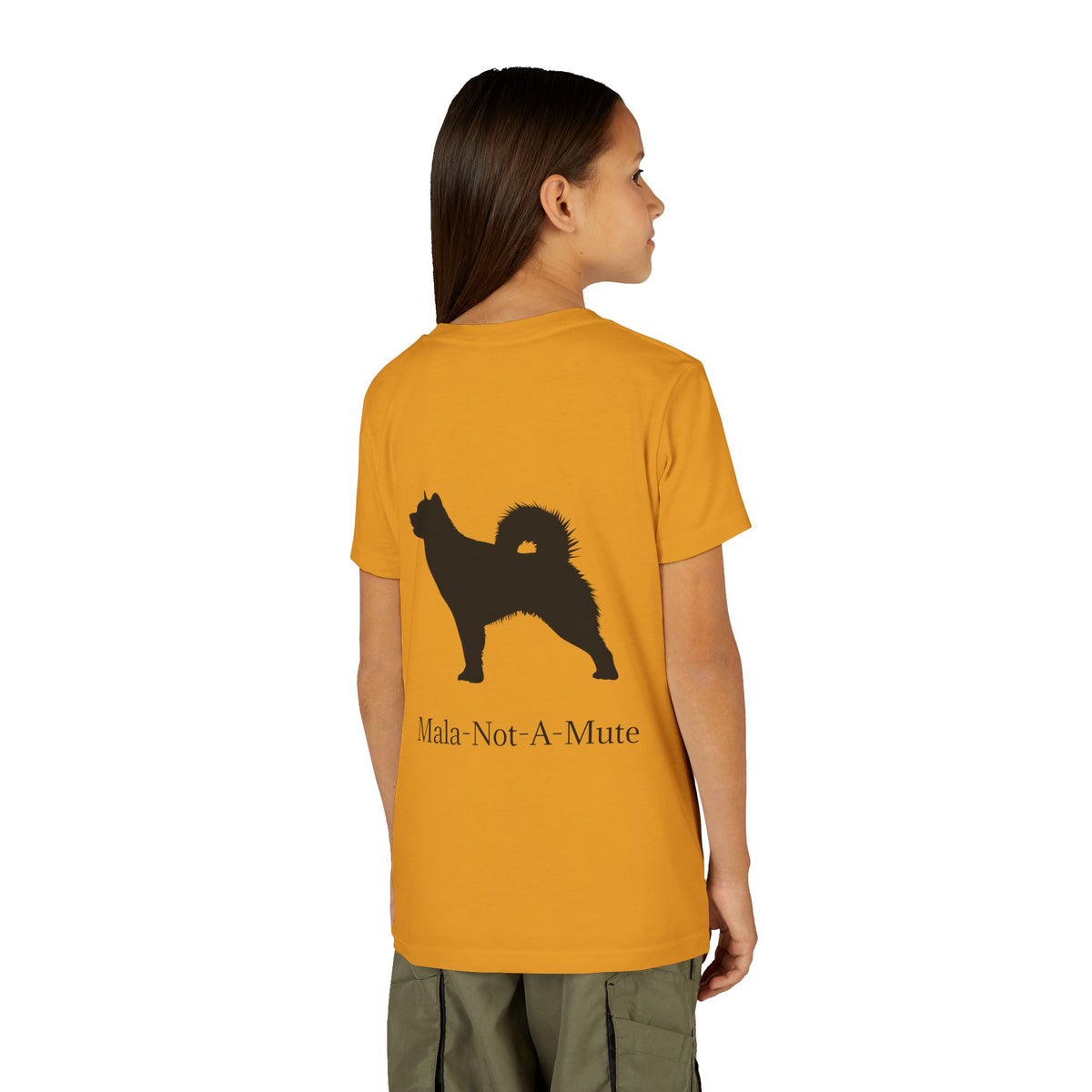 Mala-Not-A-Mute Youth Unisex Short Sleeve Crewneck Tee