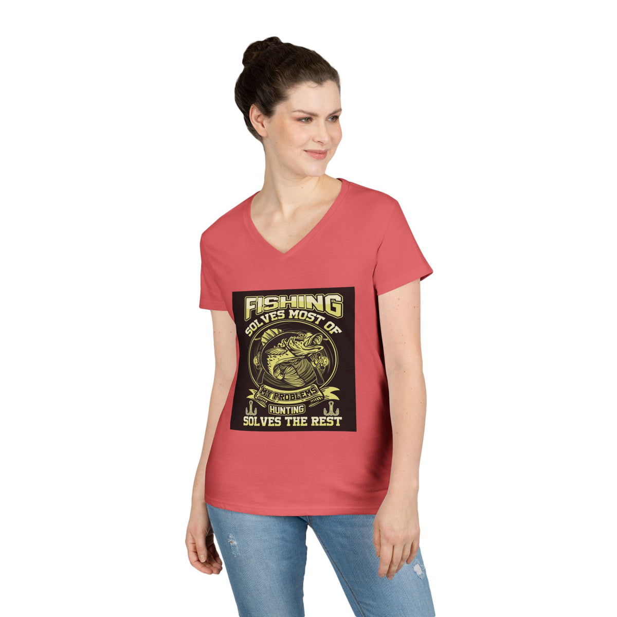 Problem Solving Women's V-Neck Tee