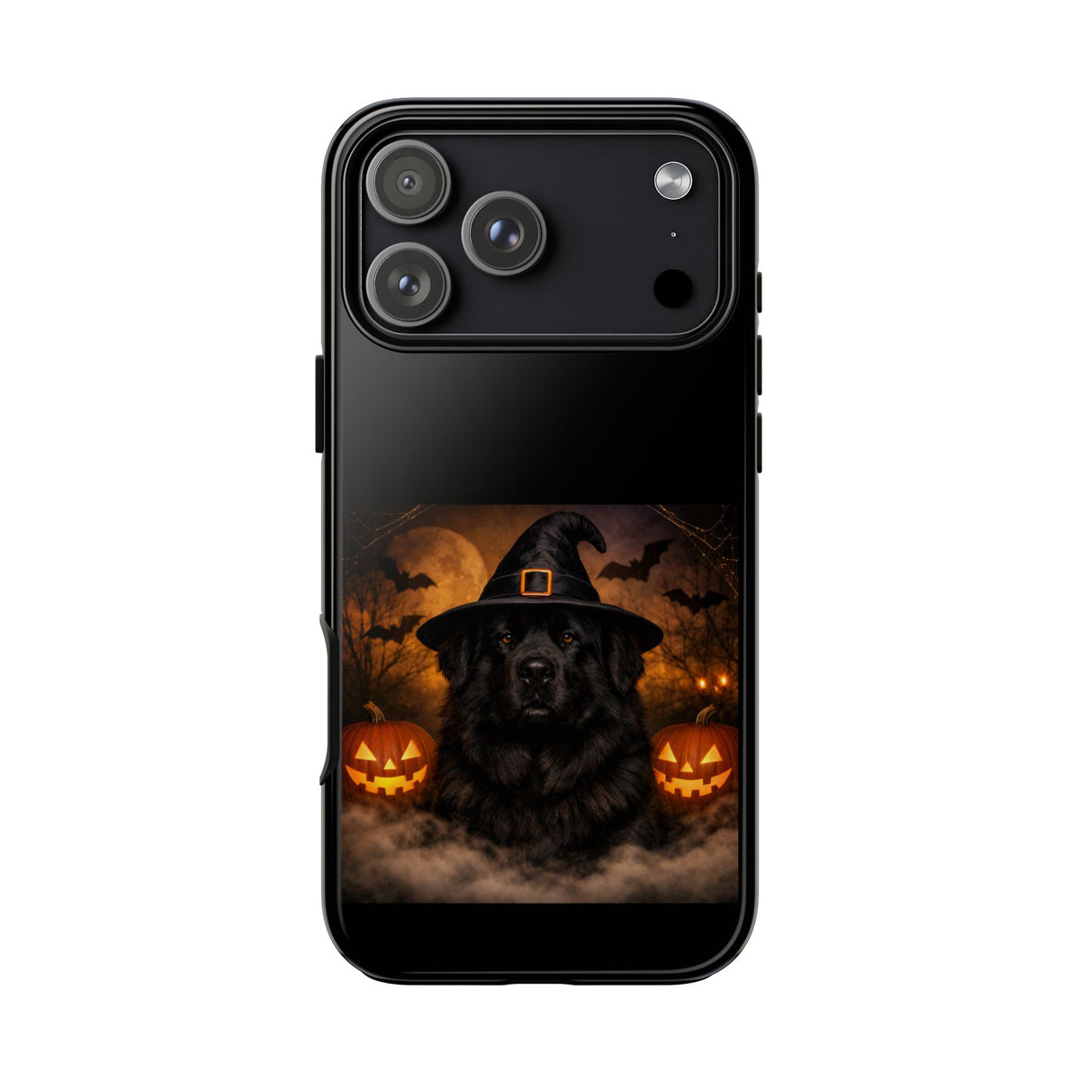 Witch Hat Pack Newfie iPhone Case